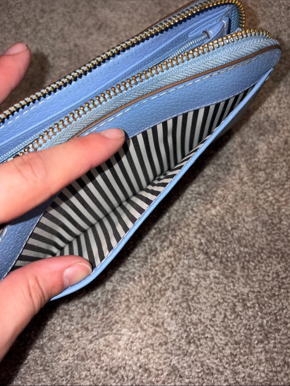 kate spade sleek pebbled